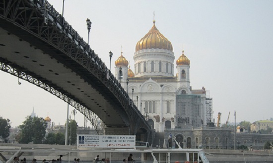 La cattedrale di Cristo Salvatore a Mosca