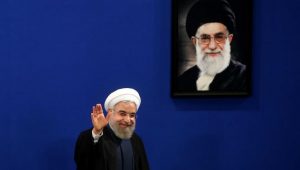 Il presidente dell'Iran Hassan Rohani