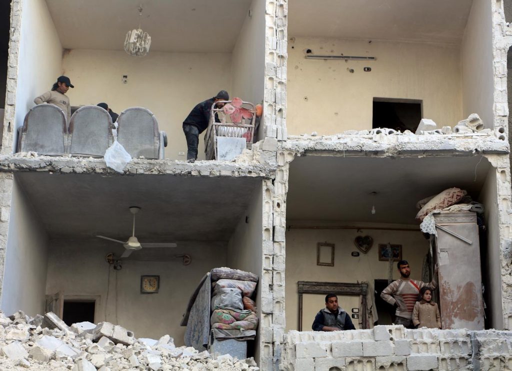 Aleppo, December, 2015. (AFP / Karam Al-masri)